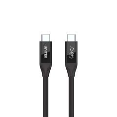 UNITEK USB4 THUNDERBOLT KABLO 0.8MT 40GBPS, 8K60Hz,100W (C14100BK-0.8M)