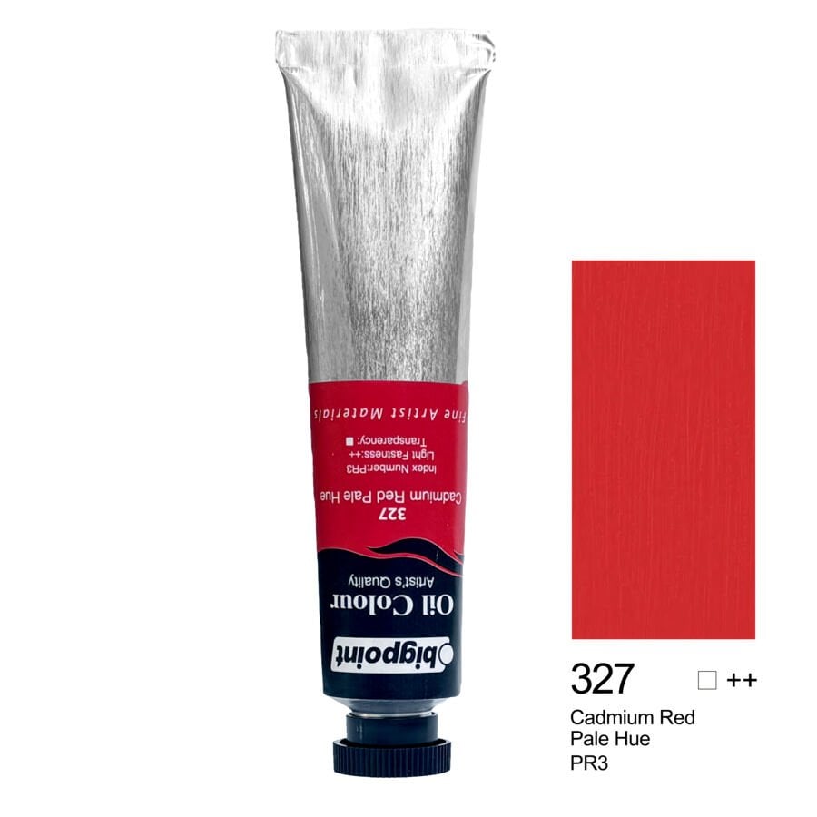Bigpoint Yağlı Boya 45 ml Cadmium Red Pale 327 6'lı Kutu