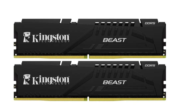 32GB DDR5 6000 Mhz CL36 DIMM KF560C36BBEK2-32TR KINGSTON BEAST SOĞUTUCULU