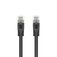 UNITEK CAT6 PATCH KABLO 1MT FLAT 1GBPS, SİYAH (C1809GBK)
