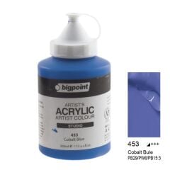Bigpoint Akrilik Boya 500 ml Cobalt Blue 453