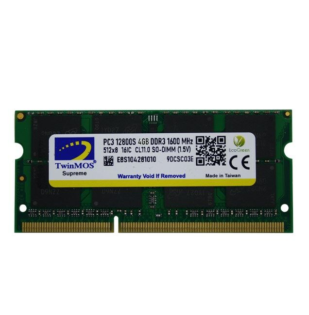 TwinMOS 4GB DDR3 1600MHz 1.5V (MDD34GB1600N) (NB)