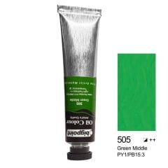 Bigpoint Yağlı Boya 45 ml Green Middle 505 6'lı Kutu