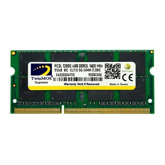 TwinMOS 4GB DDR3 1600MHz 1.35V (MDD3L4GB1600N)(NB)