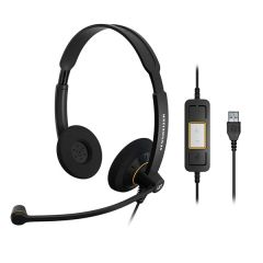 Sennheiser SC 60 USB ML Kablolu Çağrı Merkezi Kulaklığı (EP-1000551)