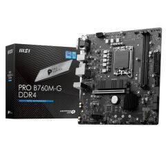 MSI Pro B760M-G D4 1700P Vga Hdmi Dp