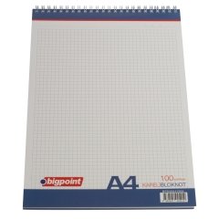Bigpoint A4 Bloknot 40 Yaprak Kareli 12'li Paket