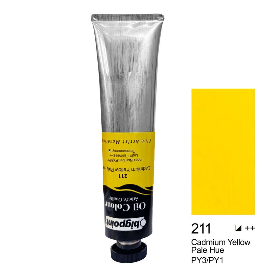 Bigpoint Yağlı Boya 200 ml Cadmium Yellow Pale Hue 211
