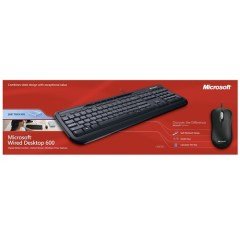 MS WIRED DESKTOP 600 Q TR SİYAH SET (APB-00010)