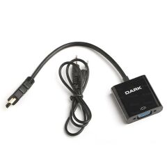 Dark DK-HD-AHDMIXVGA HDMI To VGA,Ses Analog Dönüş