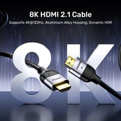 UNITEK HDMI2.1 KABLO 5MT 8K60Hz (C11086GY01-5M)