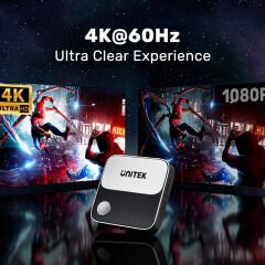 UNITEK WIRELESS 4K60Hz KABLOSUZ GÖRÜNTÜ AKTARICI (V1162B01)