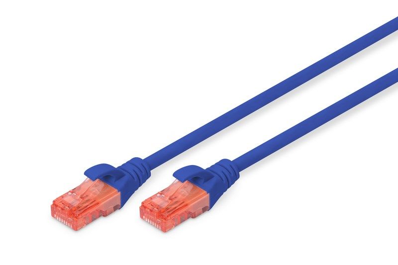 Digitus DK-1617-005/B U/UTP Cat6 Mavi (0.5m)