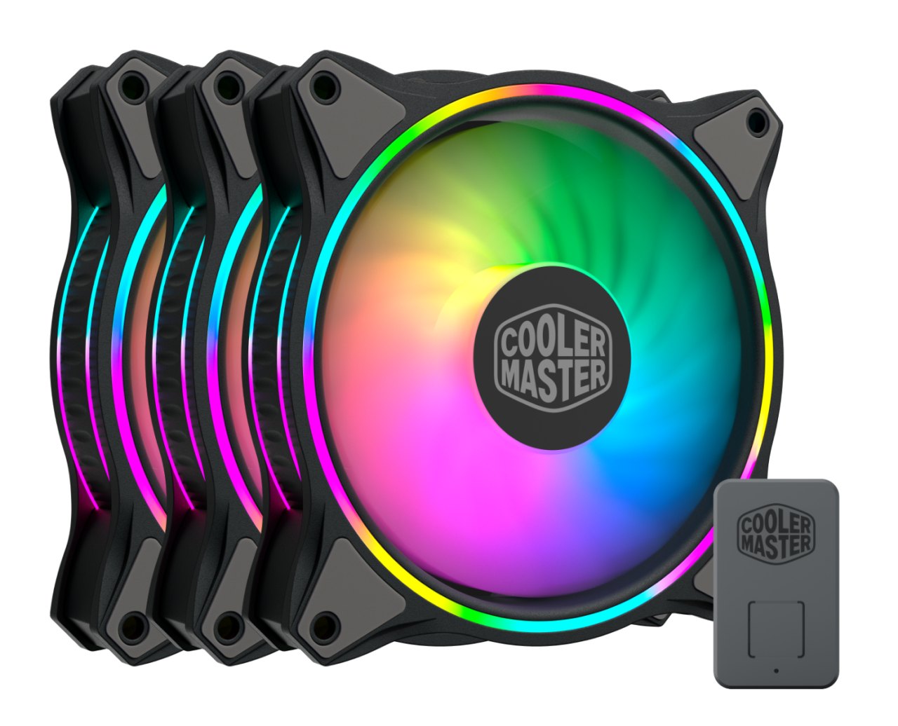 Cooler Master MasterFan MF120 Halo ARGB 120mm Kasa Fanı 3'lü Paket