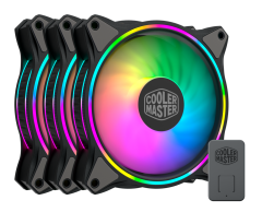 Cooler Master MasterFan MF120 Halo ARGB 120mm Kasa Fanı 3'lü Paket