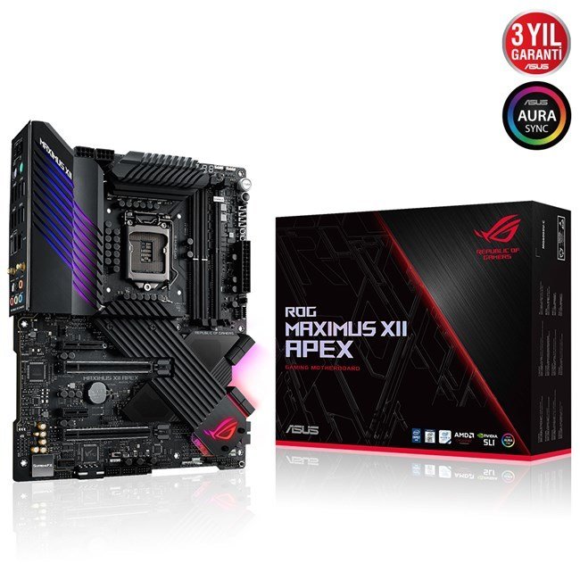 Asus Rog Maximus XII Apex WiFi 1200P Z490 Usb3.2