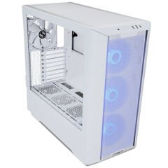 Lian Li Lancool III RGB White 3x140mm ARGB Fan/1x140mm PWM Fan Temperli Cam USB Type-C Mesh Beyaz E-ATX Mid-Tower Gaming Kasa