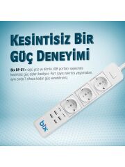 Bix Bp-01 Wifi Akım Korumalı Hızlı Şarj Özellikli Akıllı Priz