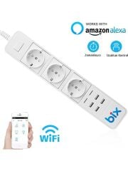 Bix Bp-01 Wifi Akım Korumalı Hızlı Şarj Özellikli Akıllı Priz