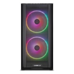 Lian Li Lancool 216 Black 2x160mm ARGB Fan/1x140mm Fan Temperli Cam USB 3.0 Mesh Siyah E-ATX Mid-Tower Gaming Kasa
