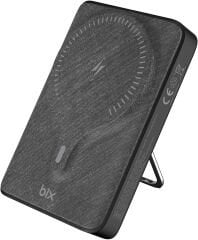 Bix PB105 Siyah 10000 mAh Hızlı Şarj Destekli - Kablosuz - LED Göstergeli Powerbank