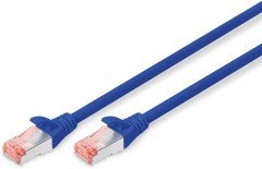 Digitus DK-1644-100/B S/FTP Cat6 Mavi Kablo (10m)