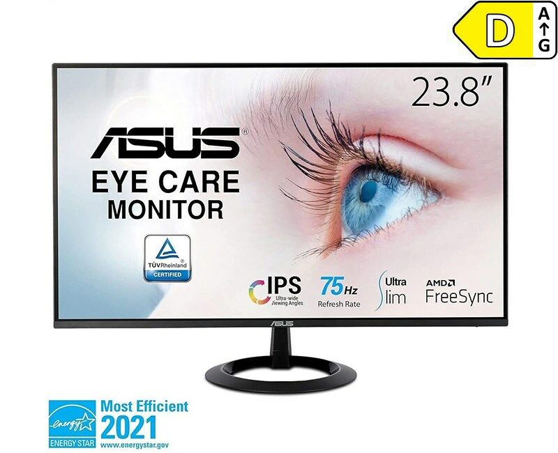 Asus 23.8'' 1ms Vga Hdmi IPS Eye Care (VZ24EHE)