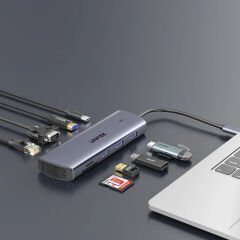 UNITEK USB-C 9in1 UNIVERSAL DOCK STATION (D1113A)