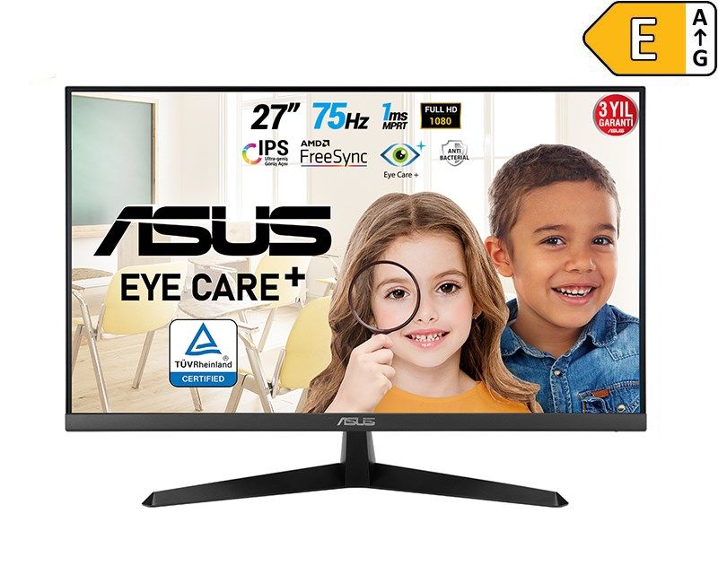 Asus 27'' 1ms Vga Hdmi IPS Eye Care (VY279HE)