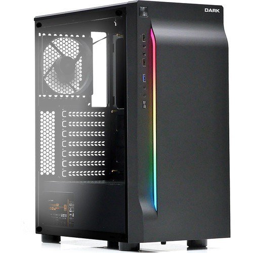 Dark Elegance ARGB Şeritli Mid Tower (500W+Bronze)