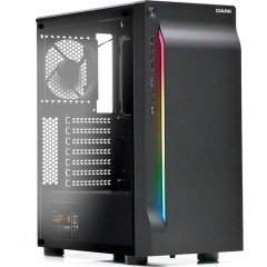 Dark Elegance ARGB Şeritli Mid Tower (500W+Bronze)