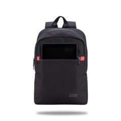 Classone WTX300SK Pro 15.6 inch uyumlu WTXpro Su Geçirmez Kumaş Notebook Sırt Çantası - Siyah/Kırmızı