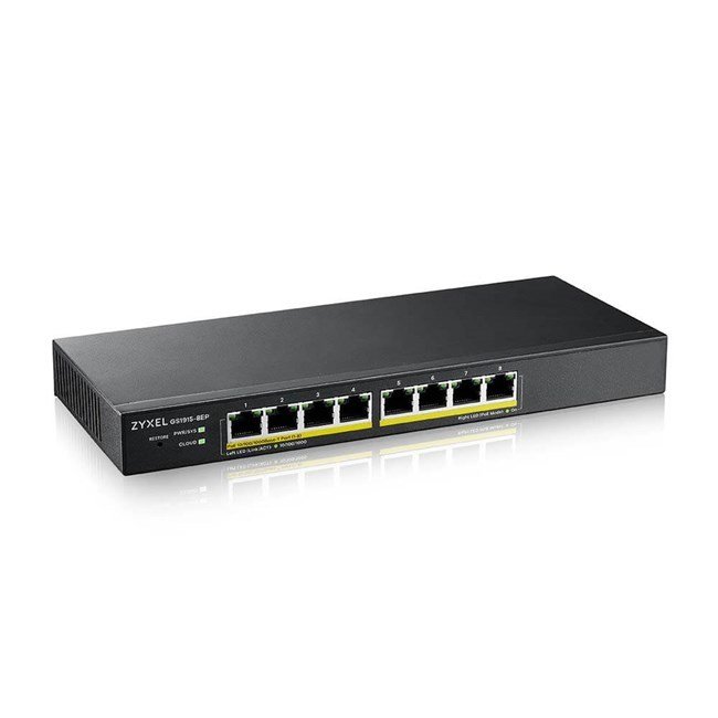 Zyxel GS1915-8EP 8Port Gigabit PoE Switch