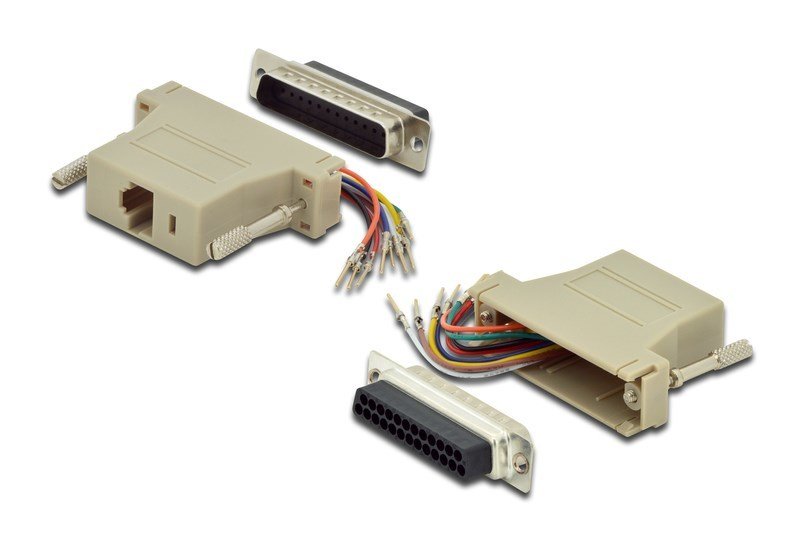 Digitus AK-610518-000-I DB25 to RJ45 Modüler Adptr