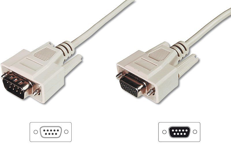 Digitus AK-610203-030-E VGA 9 Pin Uzatma Kablo 3m