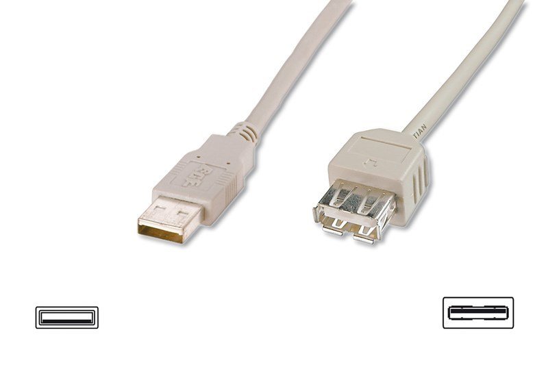 Digitus AK-300202-030-E USB2.0 Uzatma Kablosu 3m