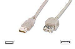 Digitus AK-300202-030-E USB2.0 Uzatma Kablosu 3m