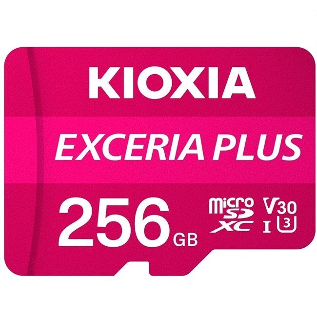 Kioxia 256GB Micro SDXC U-1V30 100/80 LMPL1M256GG2