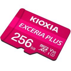 Kioxia 256GB Micro SDXC U-1V30 100/80 LMPL1M256GG2