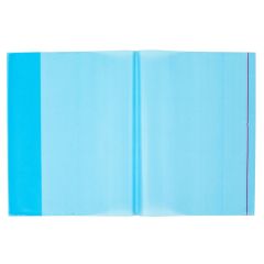 Bigpoint A4 Hazır Defter Kabı 5'li Paket Şeffaf Mavi 25'li Kutu