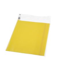 Bigpoint A4 Hazır Defter Kabı 5'li Paket Şeffaf Sarı 25'li Kutu