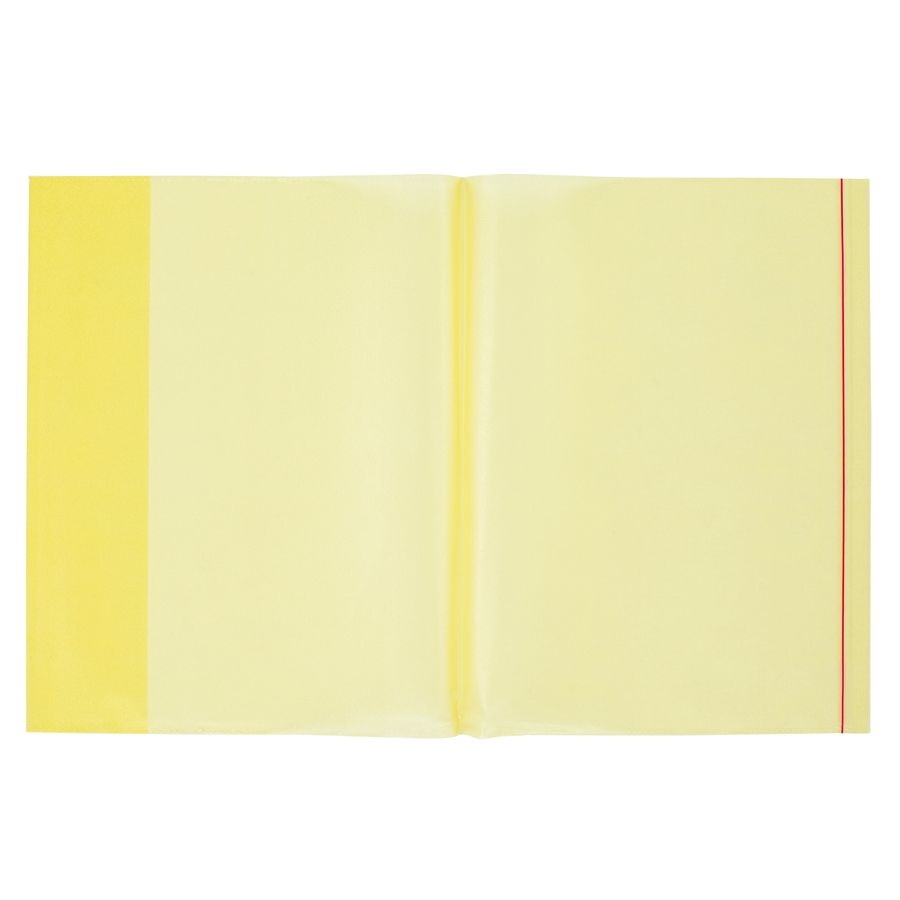 Bigpoint A4 Hazır Defter Kabı 5'li Paket Şeffaf Sarı 25'li Kutu