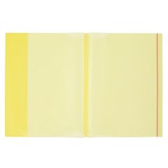 Bigpoint A4 Hazır Defter Kabı 5'li Paket Şeffaf Sarı 25'li Kutu