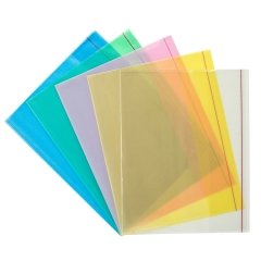 Bigpoint A5 Hazır Defter Kabı 6'lı Paket Şeffaf Yeşil 25'li Kutu