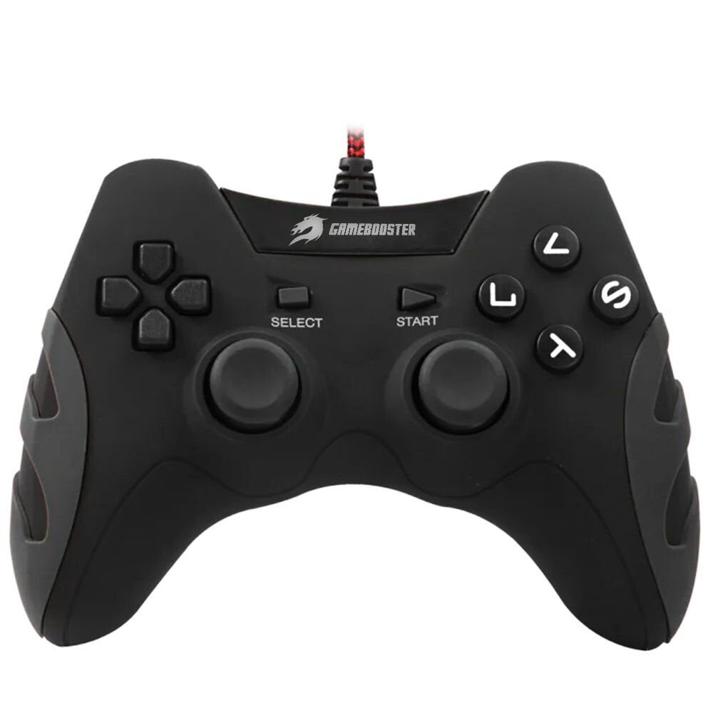 GameBooster GB-J54B PS3 / PC Uyumlu Siyah Kablolu Dualshock Titreşimli Gamepad
